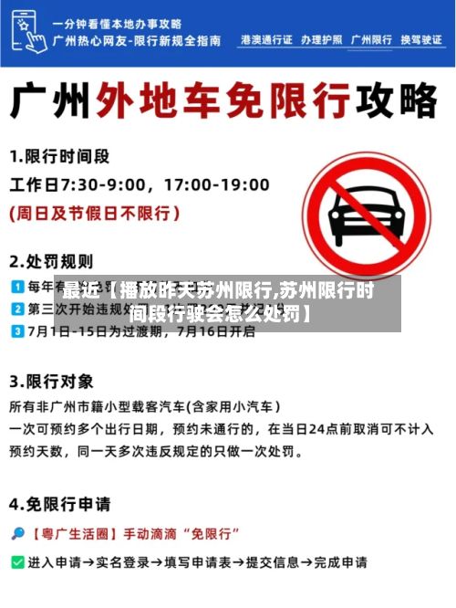 最近【播放昨天苏州限行,苏州限行时间段行驶会怎么处罚】