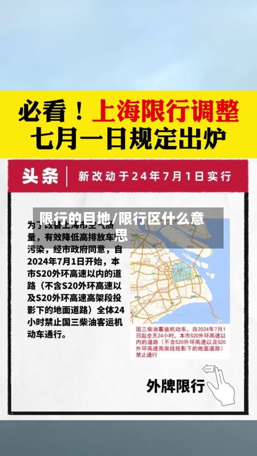 限行的目地/限行区什么意思-第2张图片