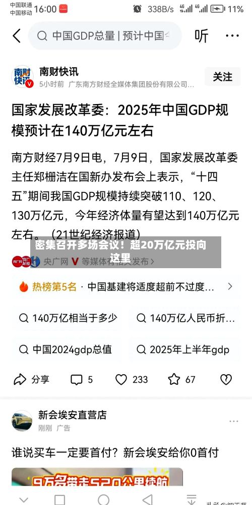 密集召开多场会议!超20万亿元投向这里-第3张图片