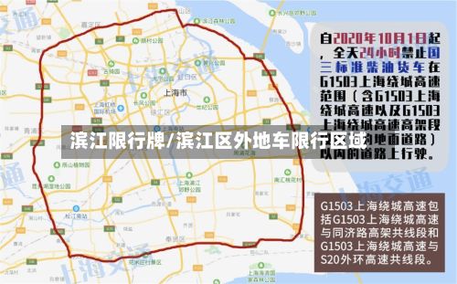 滨江限行牌/滨江区外地车限行区域