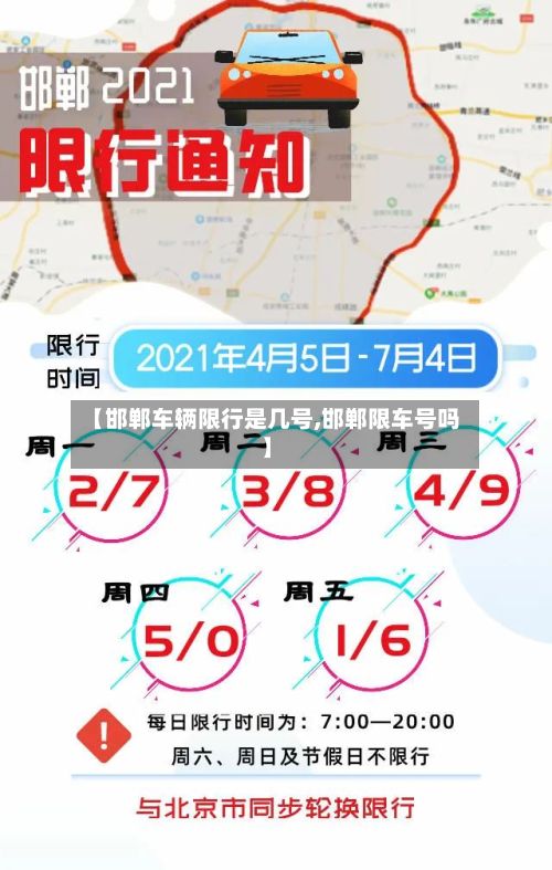【邯郸车辆限行是几号,邯郸限车号吗】