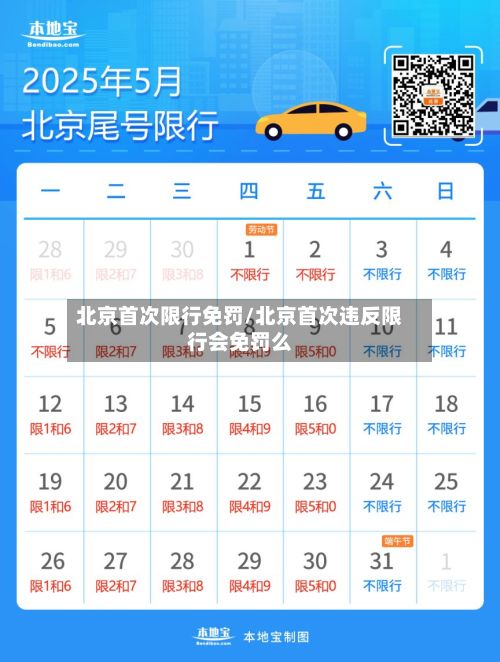 北京首次限行免罚/北京首次违反限行会免罚么-第2张图片