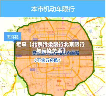近来【北京污染限行北京限行与污染关系】