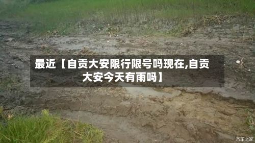 最近【自贡大安限行限号吗现在,自贡大安今天有雨吗】