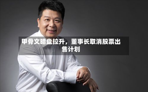 甲骨文暗盘拉升，董事长取消股票出售计划-第2张图片