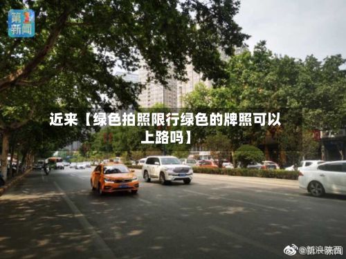 近来【绿色拍照限行绿色的牌照可以上路吗】-第3张图片