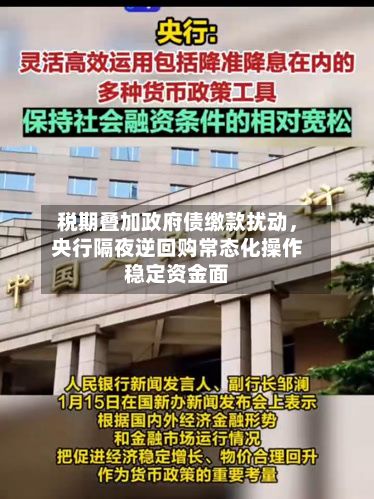 税期叠加政府债缴款扰动，央行隔夜逆回购常态化操作稳定资金面