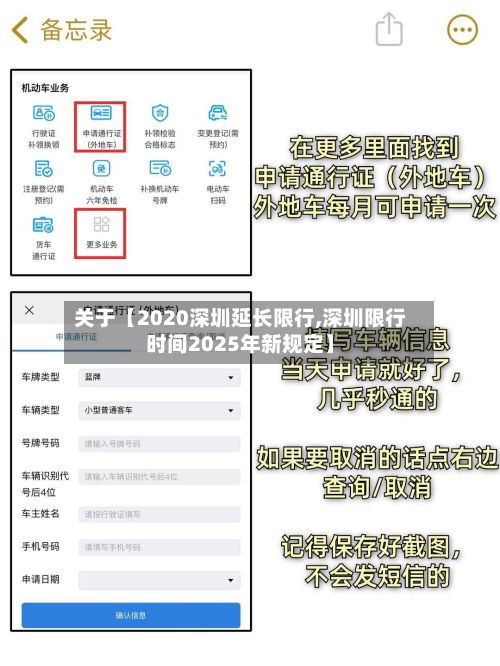 关于【2020深圳延长限行,深圳限行时间2025年新规定】-第2张图片
