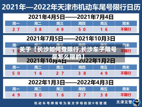 关于【长沙如何查限行,长沙车子限号是怎么限的】-第2张图片