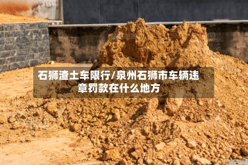 石狮渣土车限行/泉州石狮市车辆违章罚款在什么地方-第2张图片