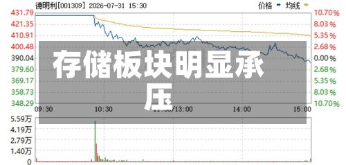 存储板块明显承压