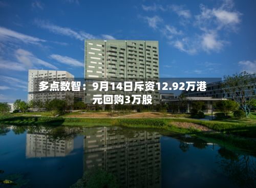 多点数智:9月14日斥资12.92万港元回购3万股