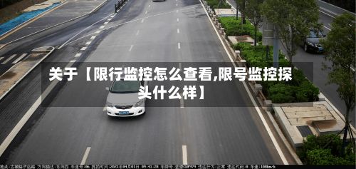 关于【限行监控怎么查看,限号监控探头什么样】-第3张图片