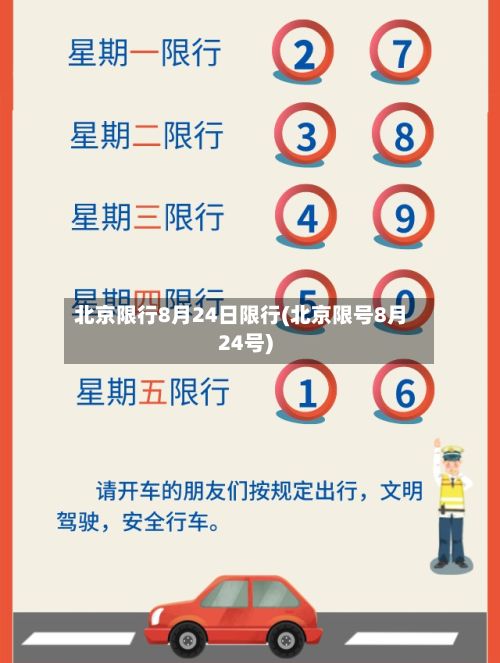 北京限行8月24日限行(北京限号8月24号)