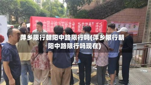 萍乡限行朝阳中路限行吗(萍乡限行朝阳中路限行吗现在)-第3张图片