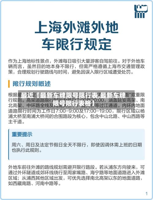 最近【最新车牌限号限行表,最新车牌限号限行表格】-第3张图片