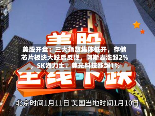美股开盘：三大指数集体低开，存储芯片板块大跌后反弹，阿斯麦涨超2%	，SK海力士、美光科技涨超1%-第3张图片