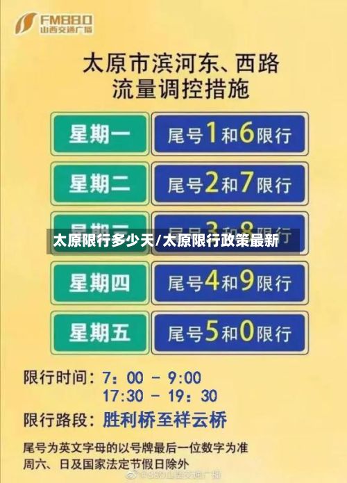 太原限行多少天/太原限行政策最新-第2张图片