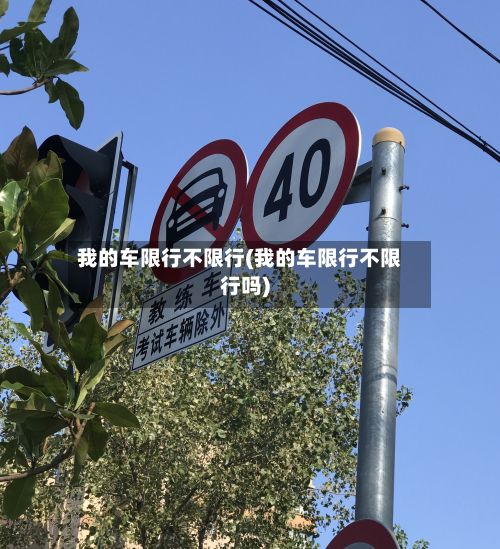 我的车限行不限行(我的车限行不限行吗)-第3张图片