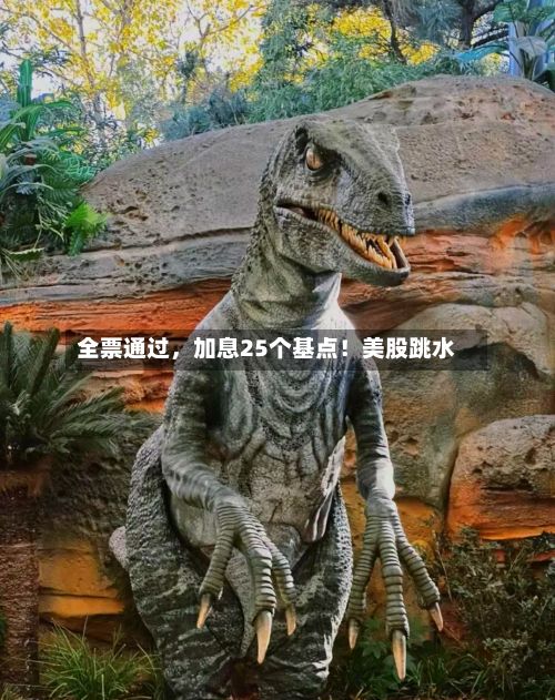 全票通过，加息25个基点！美股跳水