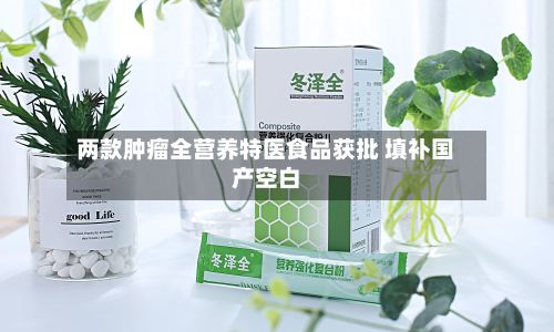 两款肿瘤全营养特医食品获批 填补国产空白