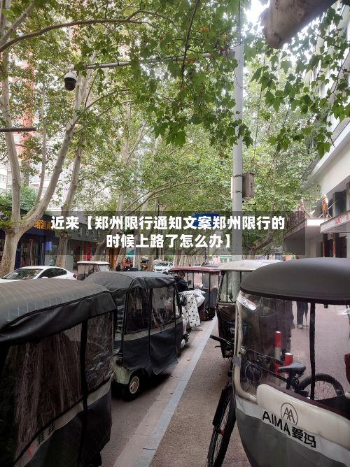 近来【郑州限行通知文案郑州限行的时候上路了怎么办】-第2张图片