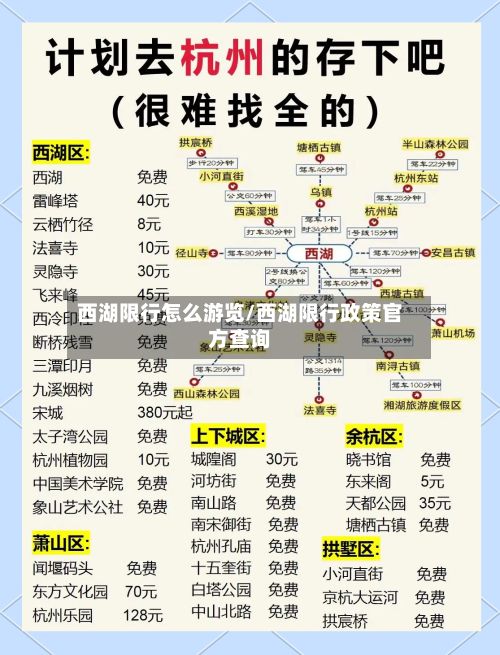 西湖限行怎么游览/西湖限行政策官方查询