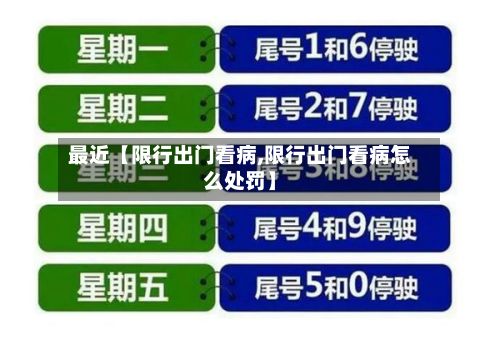 最近【限行出门看病,限行出门看病怎么处罚】-第2张图片