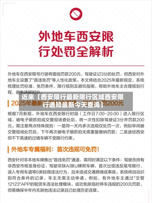 近来【西安限行最新限行区域西安限行通知最新今天查询】-第2张图片