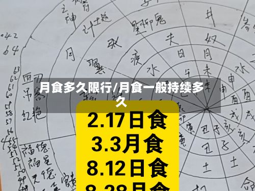 月食多久限行/月食一般持续多久-第2张图片