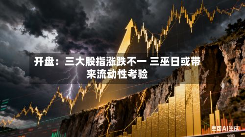 开盘:三大股指涨跌不一 三巫日或带来流动性考验-第1张图片
