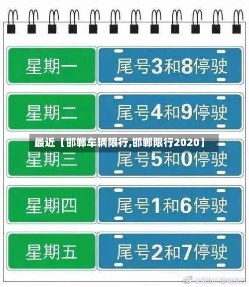最近【邯郸车辆限行,邯郸限行2020】-第3张图片