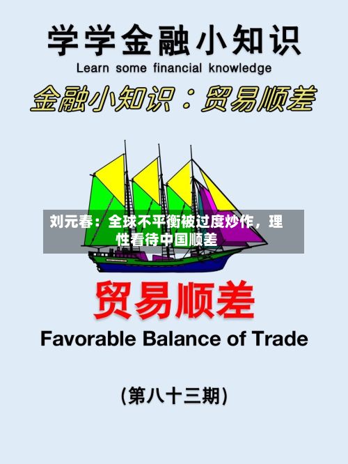 刘元春：全球不平衡被过度炒作，理性看待中国顺差