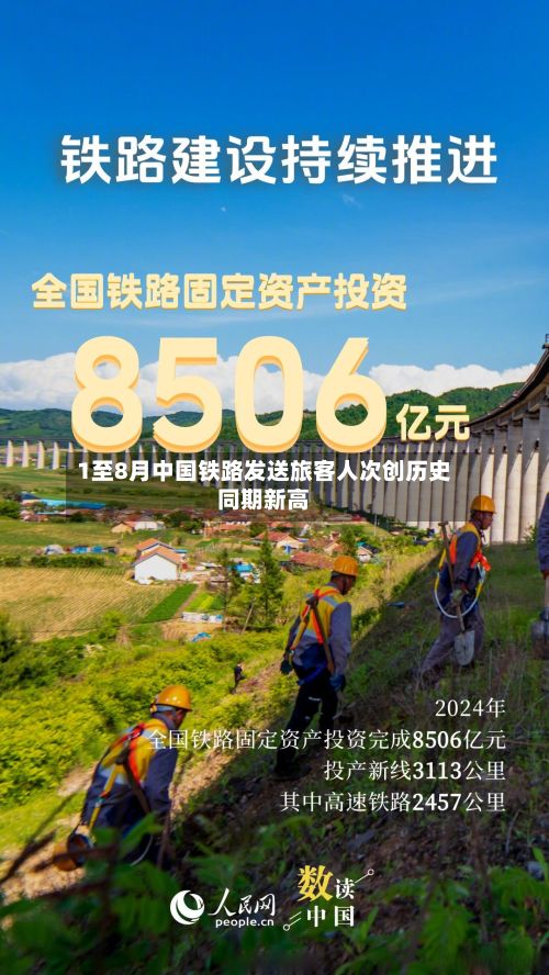 1至8月中国铁路发送旅客人次创历史同期新高