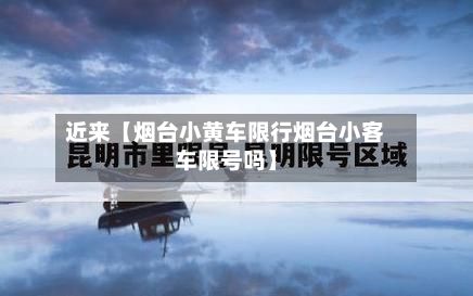 近来【烟台小黄车限行烟台小客车限号吗】-第2张图片