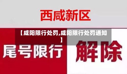 【咸阳限行处罚,咸阳限行处罚通知】-第2张图片