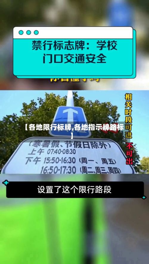 【各地限行标牌,各地指示牌路标】-第2张图片