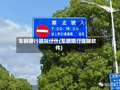 车辆限行器叫什什(车辆限行提醒软件)-第2张图片