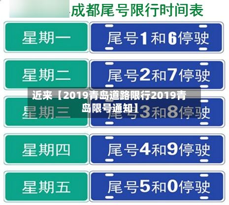 近来【2019青岛道路限行2019青岛限号通知】-第2张图片