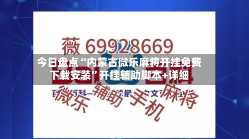 今日盘点“内蒙古微乐麻将开挂免费下载安装	”开挂辅助脚本+详细-第3张图片