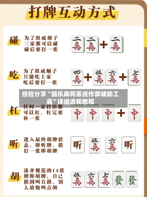经验分享“胡乐麻将系统作弊辅助工具”详细透视教程
