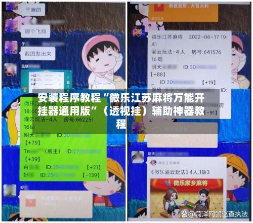 安装程序教程“微乐江苏麻将万能开挂器通用版”（透视挂）辅助神器教程-第3张图片