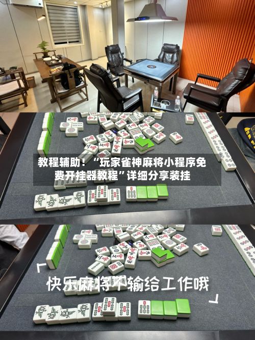 教程辅助！“玩家雀神麻将小程序免费开挂器教程	”详细分享装挂-第2张图片