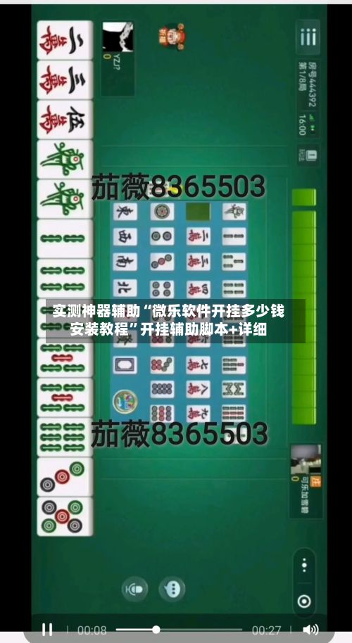 实测神器辅助“微乐软件开挂多少钱安装教程”开挂辅助脚本+详细-第2张图片