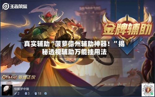 真实辅助“菠萝德州辅助神器！	”揭秘透视辅助万能挂用法-第3张图片