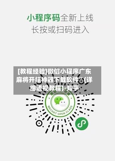 [教程经验]微信小程序广东麻将开挂神器下载软件”(详细透视教程)-知乎-第3张图片
