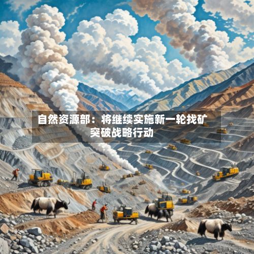 自然资源部：将继续实施新一轮找矿突破战略行动