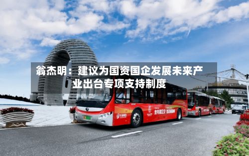 翁杰明：建议为国资国企发展未来产业出台专项支持制度