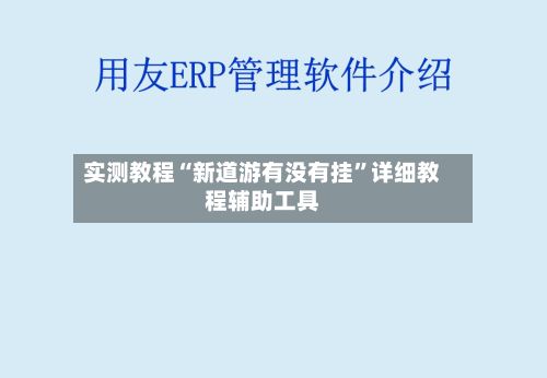 实测教程“新道游有没有挂”详细教程辅助工具