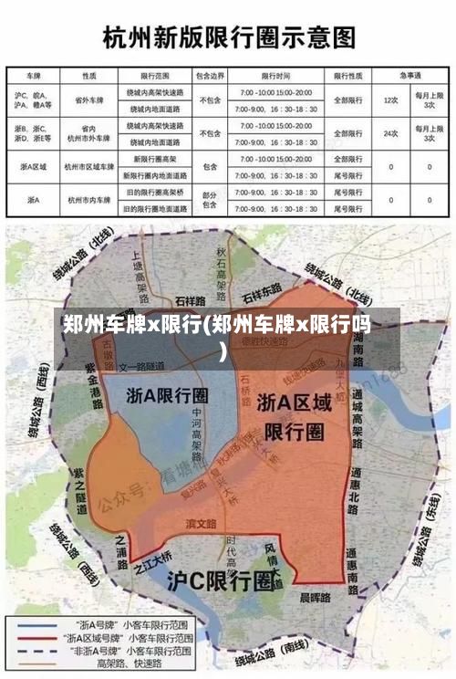 郑州车牌x限行(郑州车牌x限行吗)-第2张图片